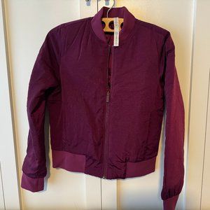 Lululemon Non-Stop Bomber - Quilted Bomber Jacket Full Zip Reversible - size 6